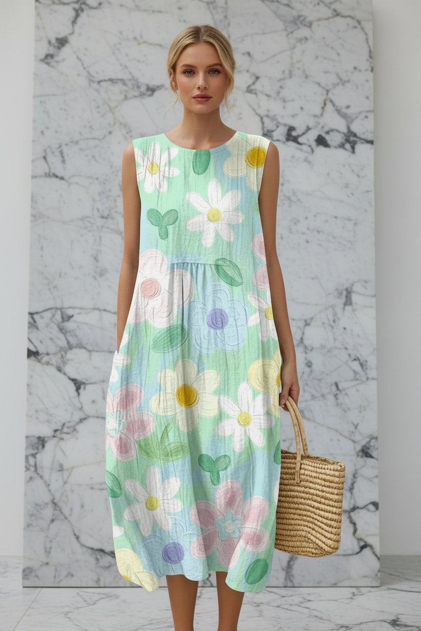 Erin | Vestido de verano ligero y sin mangas