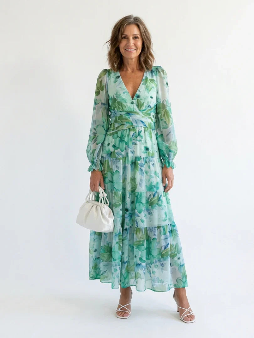 FLORENCE | VESTIDO MAXI FLORAL