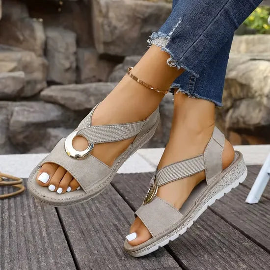 Luna™ | Sandalia Ortopédica con Cuña