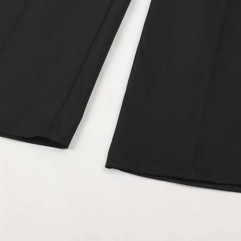 Pantalones elegantes para mujer de cintura alta
