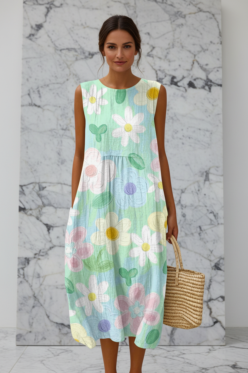 Erin | Vestido de verano ligero y sin mangas
