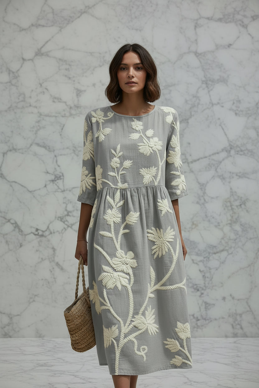 Paloma | Vestido Floral Elegante