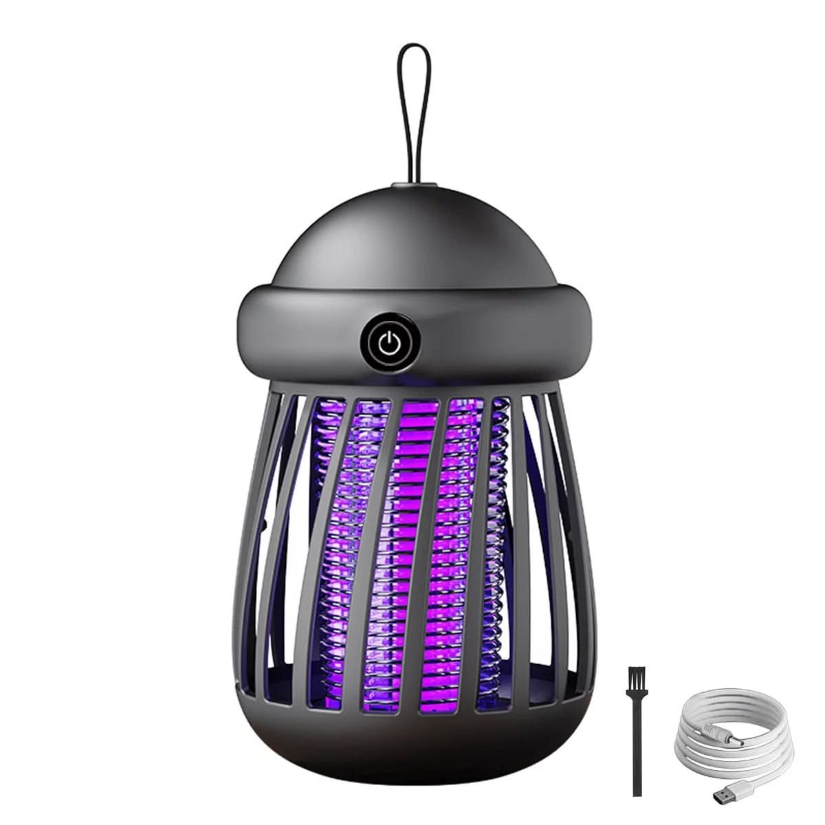 LUMAGUARD – Eliminador de mosquitos UV con rejilla eléctrica de 3000V