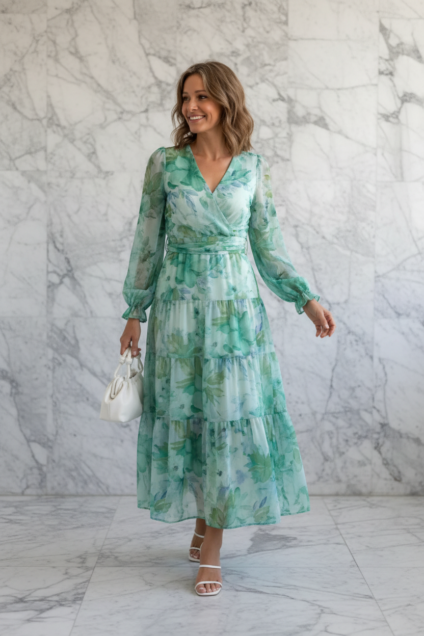 FLORENCE | VESTIDO MAXI FLORAL