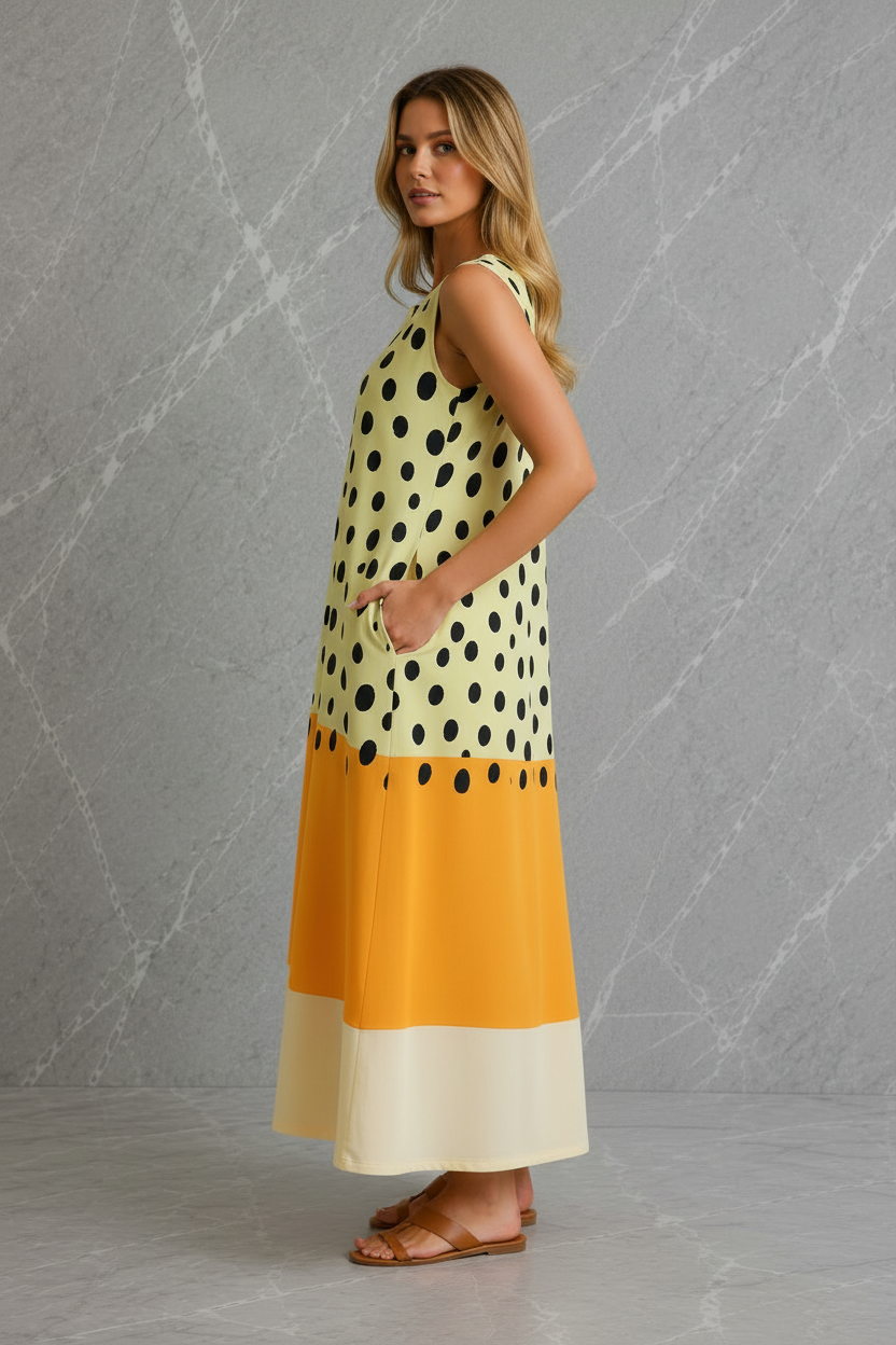 Vestido Leah Verano - Ligero, Sin Mangas y Favorecedor