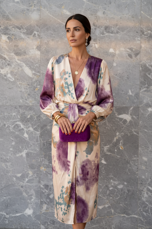 Valeria Vestido escote en V