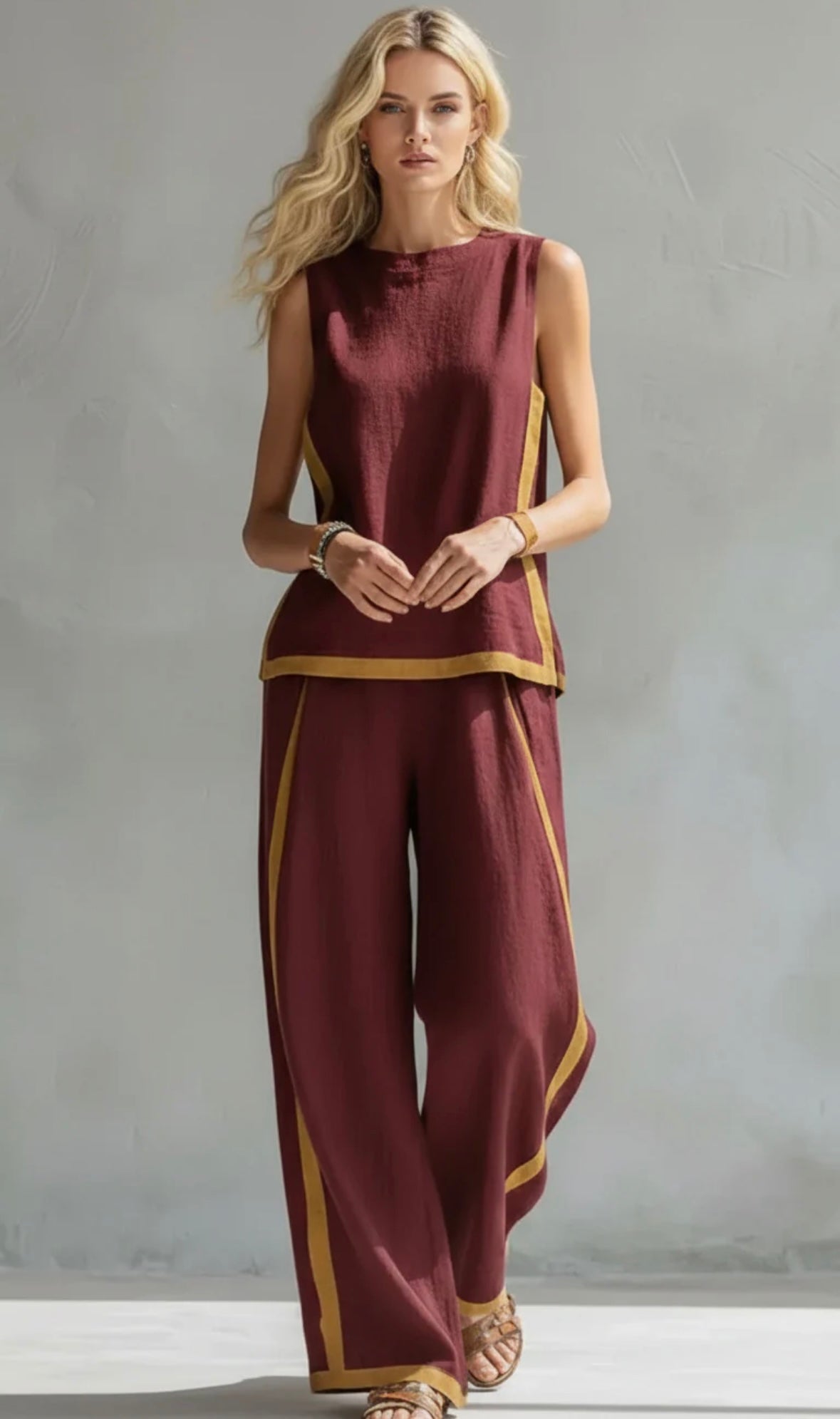 Sara | Conjunto elegante de dos piezas