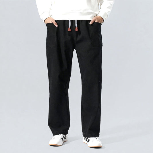– Pantalón Recto Casual Cómodo