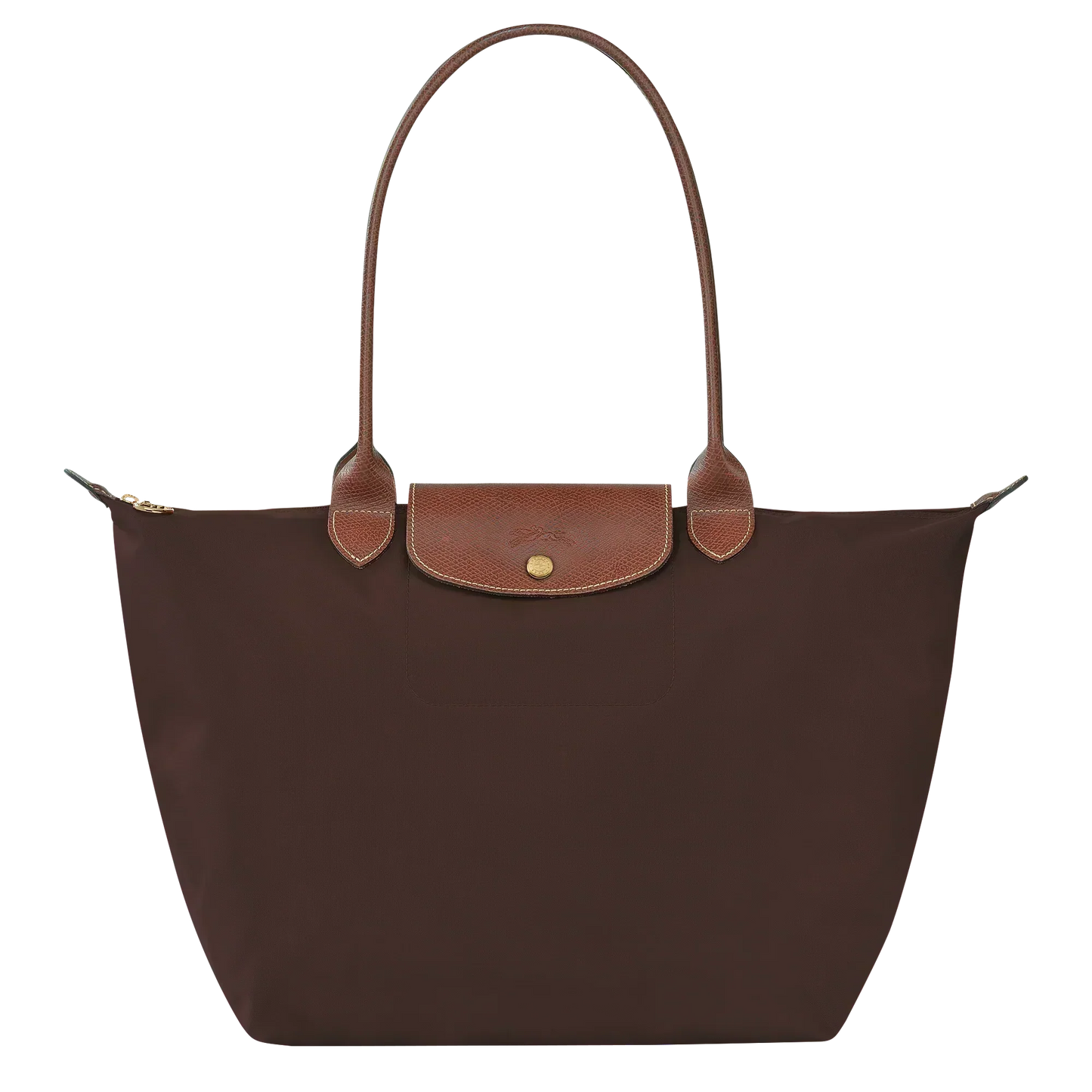 Bolso Grande Nylon Plegable, Ébano