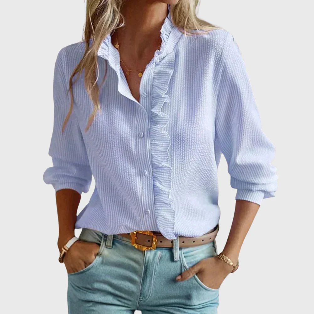 AGNETE | BLUSA DE RAYAS ATEMPORAL