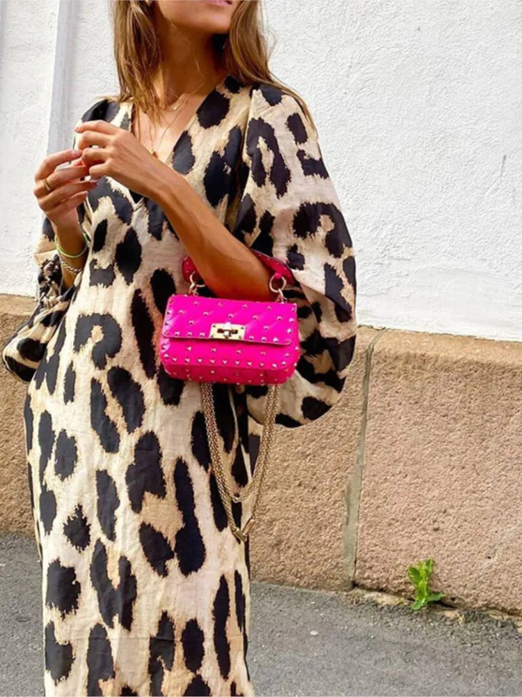 Sara Labins  - Vestido de Leopardo