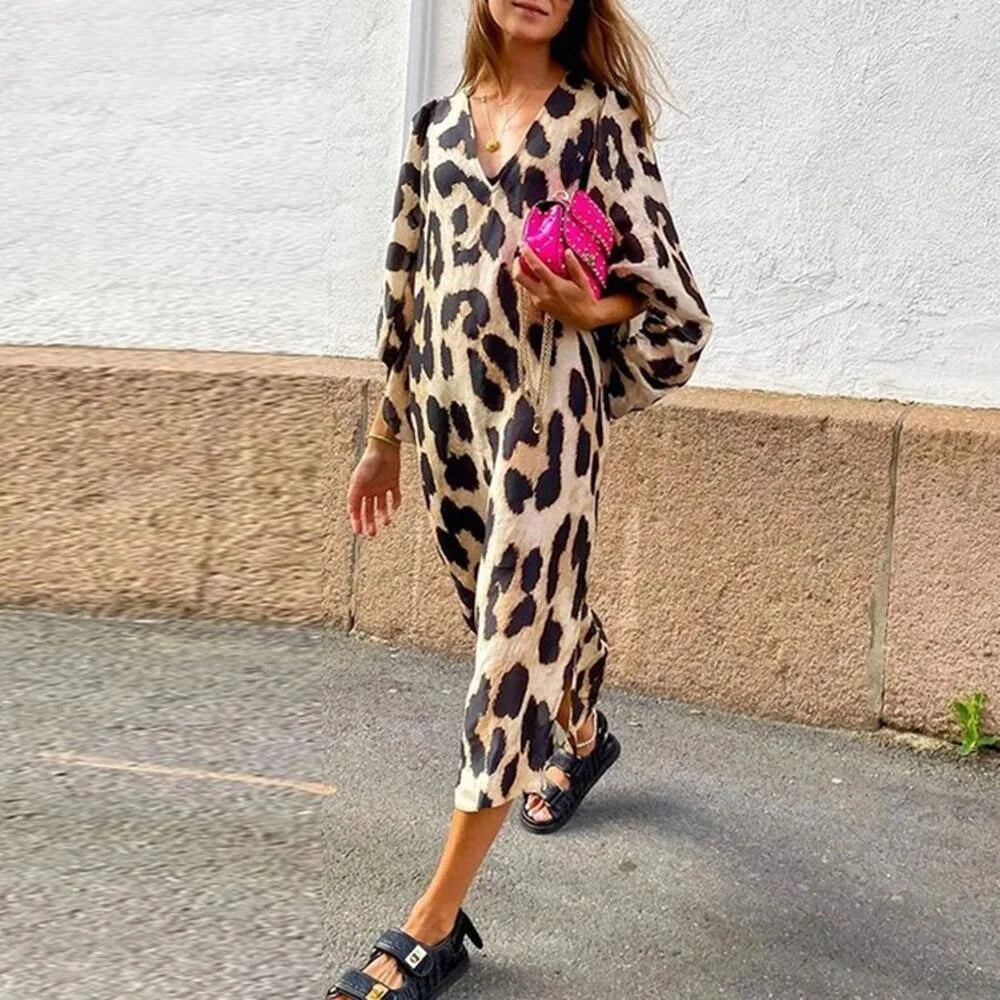 Sara Labins  - Vestido de Leopardo