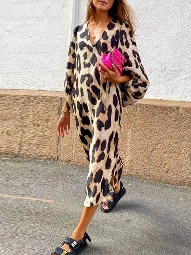 Sara Labins  - Vestido de Leopardo