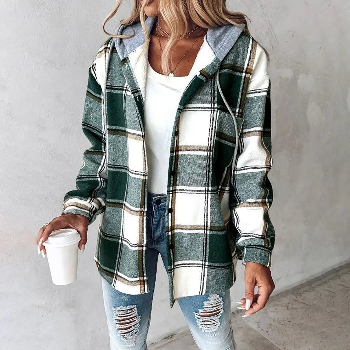 Sara Labins| Chaqueta de Otoño Suave y Cálida