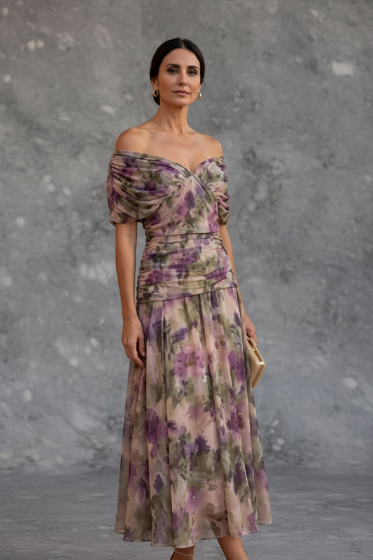 Vestido Luisa Escote en V