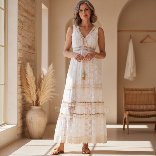 Sara Labins  - Vestido Boho