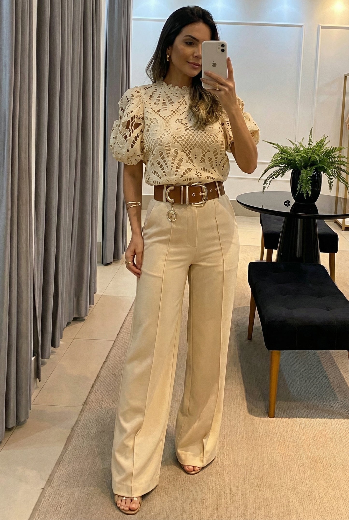 Sara Labins | Conjunto (Blusa + Pantalón)