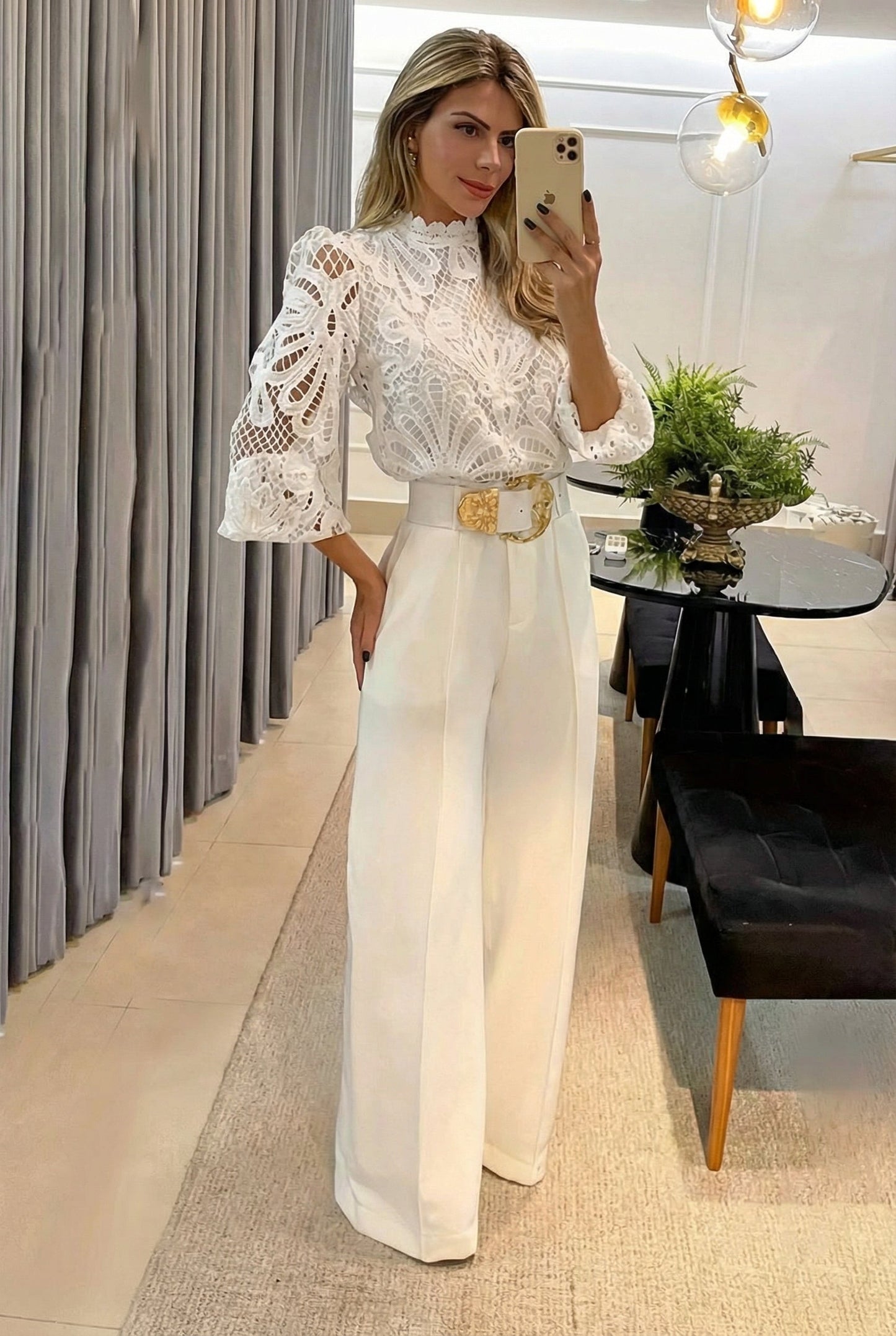 Sara Labins | Conjunto (Blusa + Pantalón)