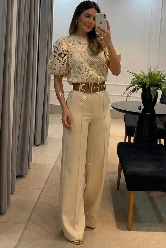 Sara Labins | Conjunto (Blusa + Pantalón)