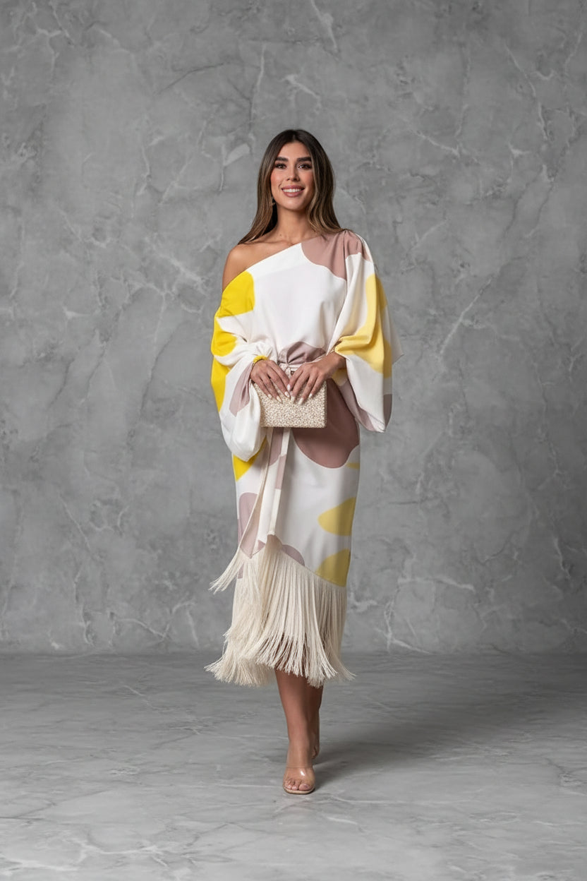 Sara Labins  | Conjunto dos piezas con flecos
