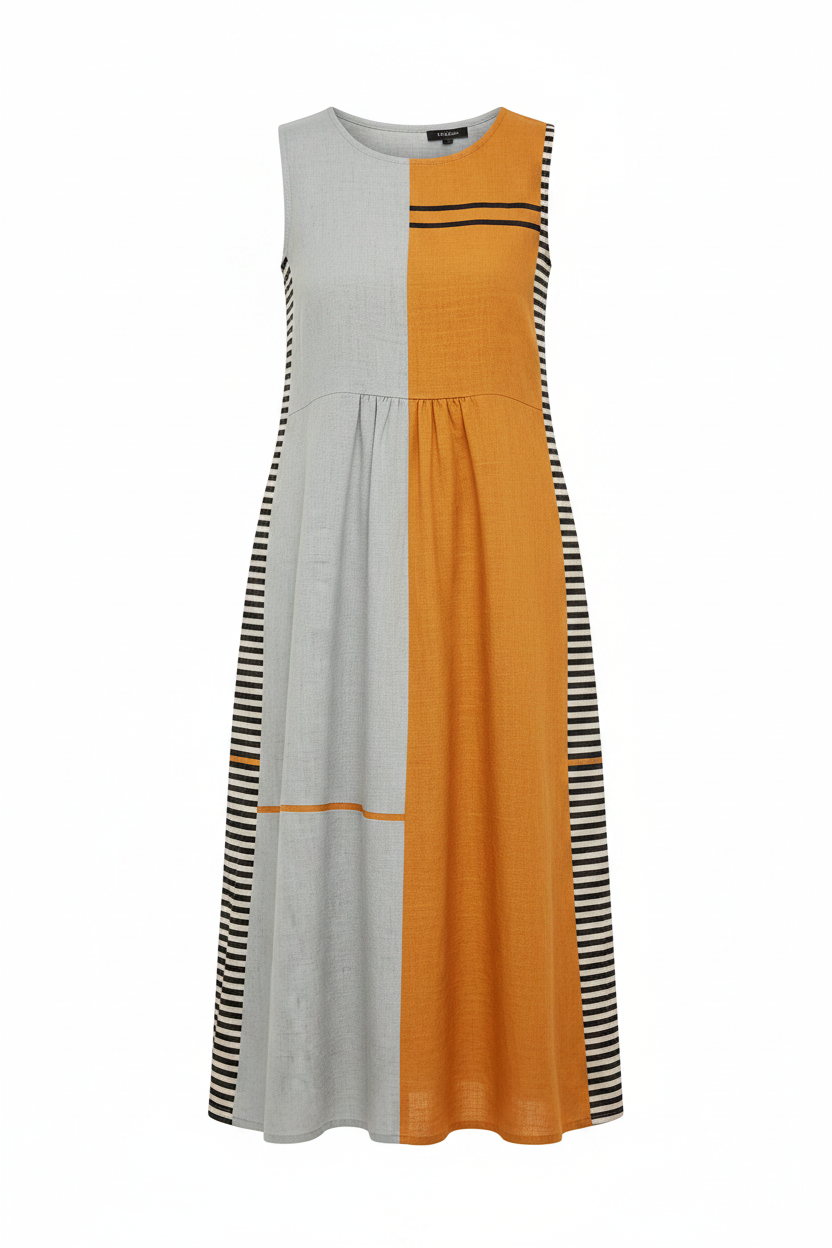 Maite| Vestido de verano ligero y sin mangas