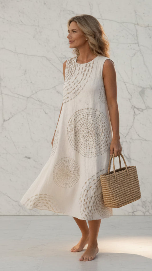 Luna | Vestido Casual Retro
