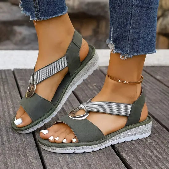 Luna™ | Sandalia Ortopédica con Cuña