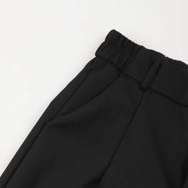 Pantalones elegantes para mujer de cintura alta